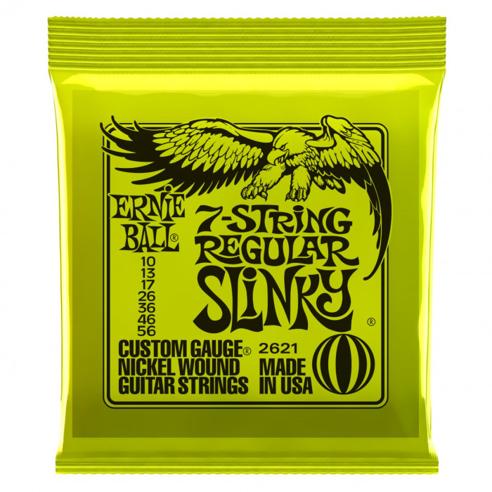 Ernie Ball 2621 Power Slinky 7-string 10-56