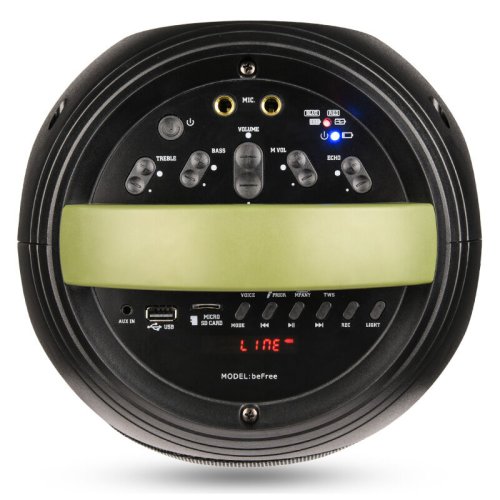 V-tone BeFree – Přenosný Bluetooth reproduktor s mikrofonem a LED osvětlením