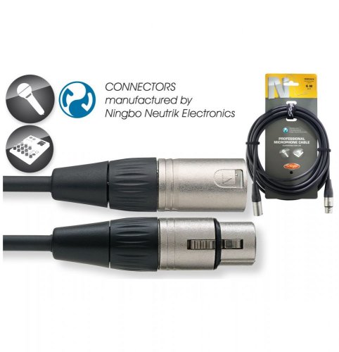Stagg NMC 6 XX - mikrofónny kábel 6m