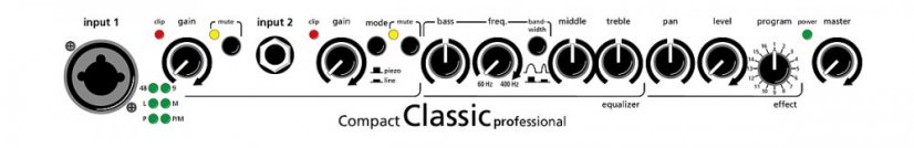AER Compact Classic Pro - Kombo pre akustické nástroje