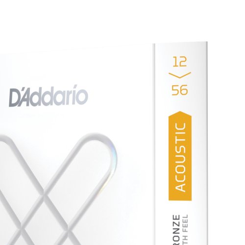 D'Addario 12-56 Light Top/Medium Bottom, XS Phosphor BronzBronze e - Struny do gitary akustycznej