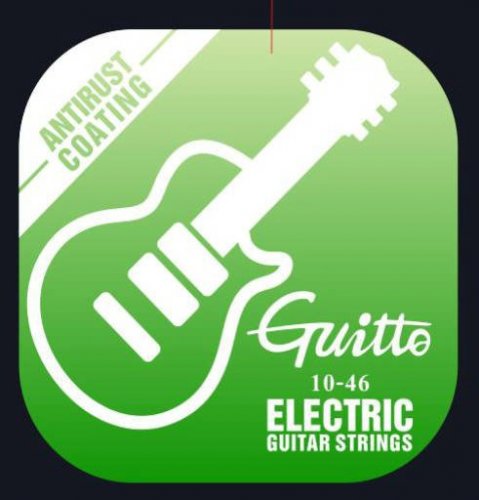 Guitto GSE-010 - Struny pro elektrickou kytaru