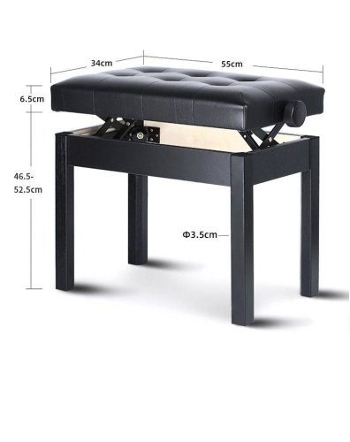 KA-LINE STAND BA-212-WH - stolička pre klavír