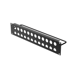 Roxtone RACK2U24 - Patch panel pustý RACK 19" 2U na 24 zásuvek typu D