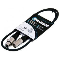 CABLE4ME XLR/XLR mikrofonní signálový kabel 1m