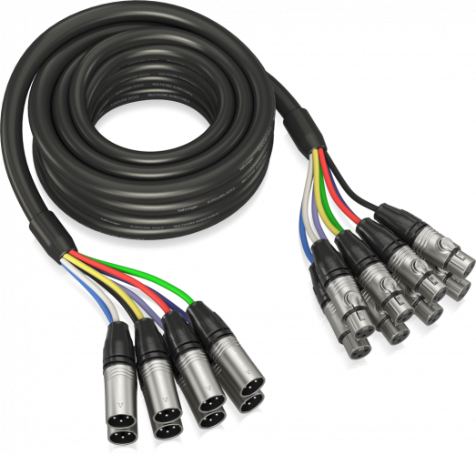 Behringer GMX-500 - Multipárový kabel 8 x XLR F - 8 x XLR M 5m