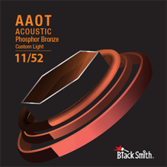 BlackSmith AABR-1152 Custom Light - struny pro akustickou kytaru 3-pack