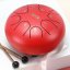 Tongue drum lotus children 6" 8 ton  Hluru-Huashu TC8-6-Red