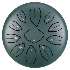 Hluru-Wangyou TWG11-6-Malachite Mini Ginkgo biloba buben 6" 11 tónů