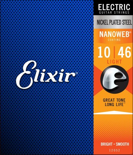 Elixir 12052 Nanoweb 10-46 - Struny pro elektrickou kytaru
