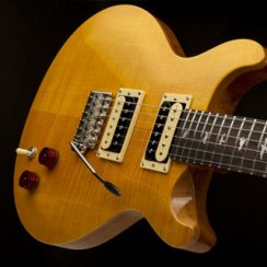 PRS SE Santana SY Yellow - Elektrická kytara, signature
