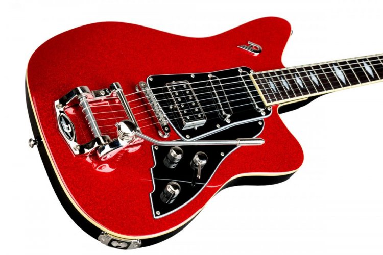 Duesenberg Paloma Red Sparkle - elektrická gitara