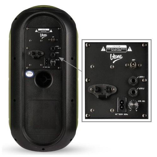 V-tone BeFree – Přenosný Bluetooth reproduktor s mikrofonem a LED osvětlením