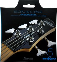 Ibanez IEBS5CMK - Struny do pięciostrunowej gitary basowej o krótszej skali z serii Mikro Bass