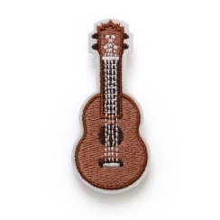 Przypinka ukulele Kera Audio AS-007 Brązowa