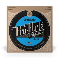 D'Addario EJ46 - struny do gitary klasycznej Pro-Arte Nylon, , Hard Tension