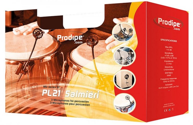 Prodipe PL21 - zestaw mikrofonów perkusyjnych