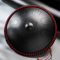Handpan Hluru TAH9-14-InkBlack - 9 tónů 14"