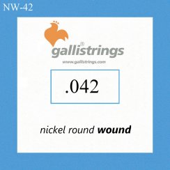 Galli NW042 - Samostatná struna pro elektrickou gitaru