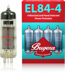 Bugera EL84-4 - Sada elektrónok do lampového zosilňovača - 4 ks.