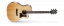 Cort GA5F-BW NS - Elektroakustická kytara