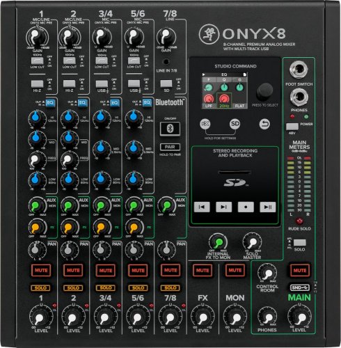 Mackie Onyx 8 - Mikser analogowy