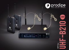 Prodipe HEADSET B210DUO DSP UHF - bezdrátová sada