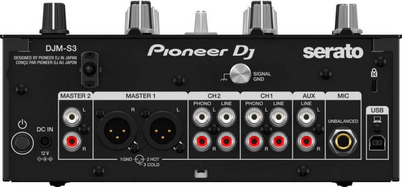 Pioneer DJ DJM-S3 - dvoukanálový mixážní pult