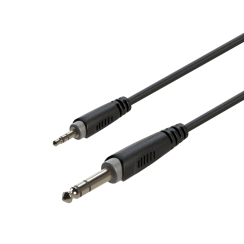 Kabel audio Jack 3.5mm stereo / Jack 6.3mm stereo 1,5m Roxtone SACC280L1.5