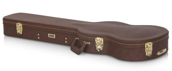 Gator GW-SG Brown - drevený kufor na elektrickú gitaru typu SG
