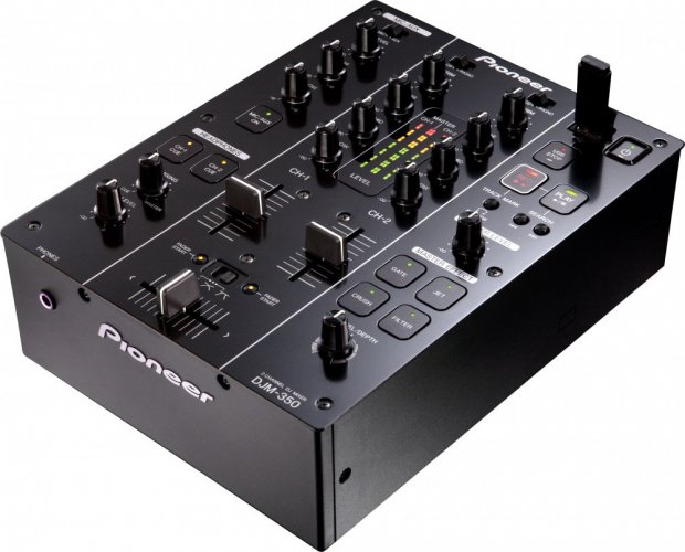 Pioneer DJ DJM-350 - dvoukanálový mixážní pult