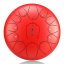 Lotus tongue drum 12" 13 ton Hluru-Huashu THL13-12-Red