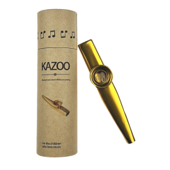 Kera Audio K-1G kazoo - kovové zlato