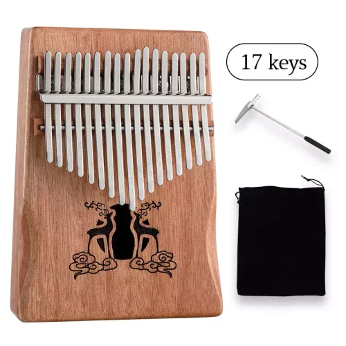 Kalimba 17 ton Hluru-Huashu KHL-Mahogany