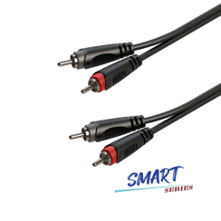 Kabel audio 2 x Wtyk RCA / 2 x Wtyk RCA 3m Roxtone SACC130L3