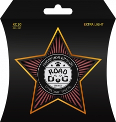 Struny do gitary akustycznej ROAD DOG KC10