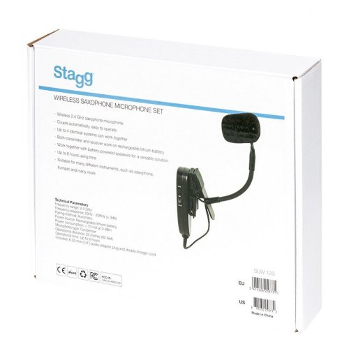 Stagg SUW 12S - bezprzewodowy mikrofon do saksofonu