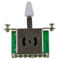 Kera Audio 3P/SQ/ST - Przełącznik 3-poz. Biały