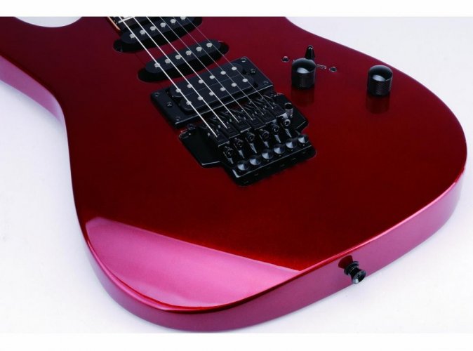 Soundsation SMB 200 MRD - gitara elektryczna z mostkiem Floyd Rose
