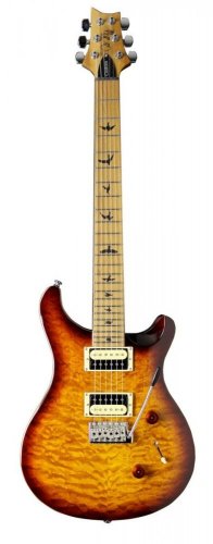 PRS SE Custom 24 Roasted Maple Tobacco Sunburst Quilt LTD - Elektrická kytara