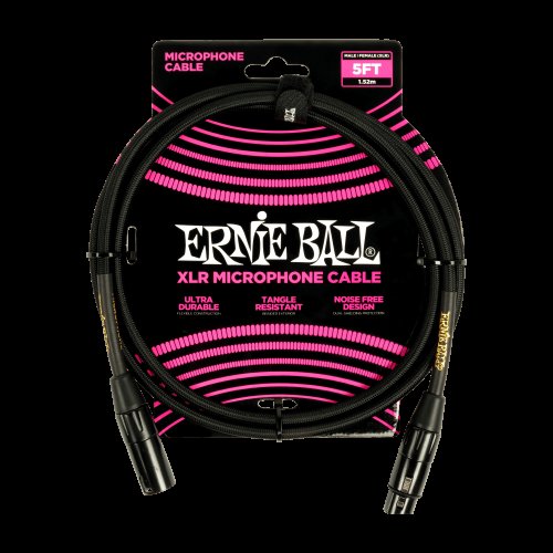 Ernie Ball EB 6390 - kabel mikrofonowy 1,52 m