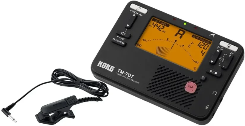 Korg TM70C BK - Ladička a metronóm