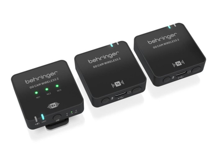Behringer GO CAM WIRELESS II - Bezprzewodowy system mikrofonowy