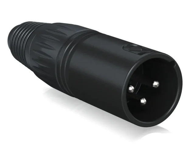 Behringer X3M-BK XLR 3-pin mužský, černý