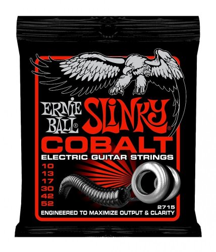 Ernie Ball 2715 Cobalt Slinky 10-52 - Struny pro elektrickou kytaru