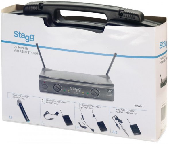 Stagg SUW 50 LL FH EU - bezprzewodowy system UHF