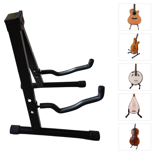 SUPRIMO GS1 - stojak statyw gitarowy typu A składany podłogowy przenośny do 12 kg SUPRIMO GS1 - stojak statyw gitarowy typu A składany podłogowy przenośny do 12 kg