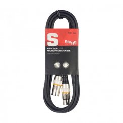 Stagg SMC6 YW - mikrofónový kábel 6m