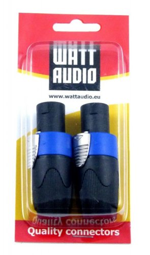 Watt Audio Speakon 4 pin sada 2 ks - Profesionální audio konektor