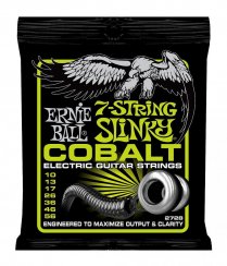 Ernie Ball 2728 Cobalt Slinky 10-56 - Struny pre sedemstrunnú elektrickú gitaru